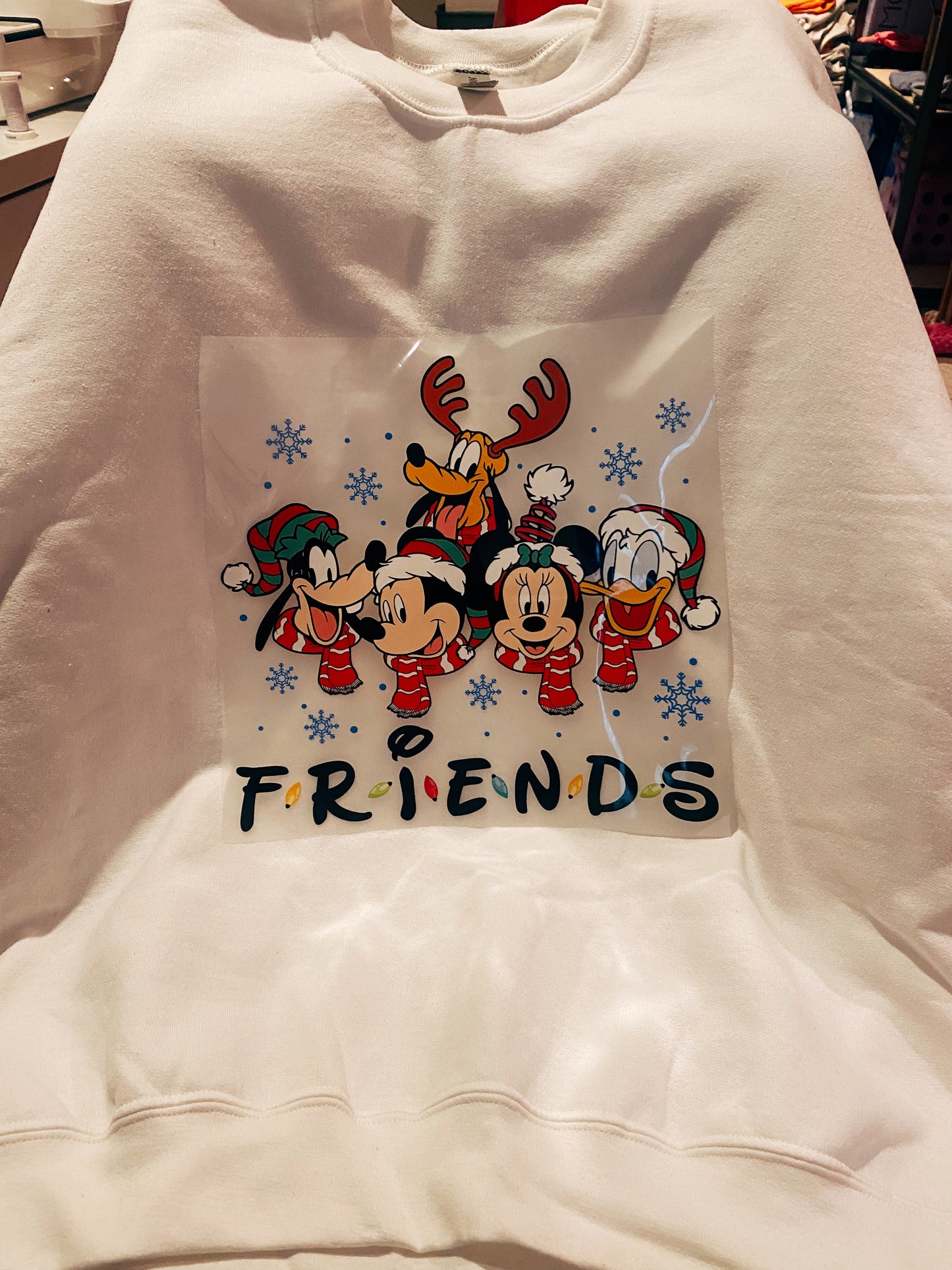 Christmas Vinyl Crewneck