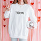 Kindle Girlie Embroidered Crewneck Sweatshirt