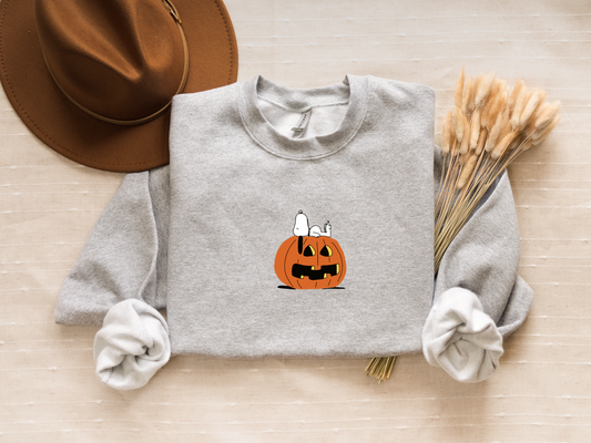 Snoopy Pumpkin Crewneck